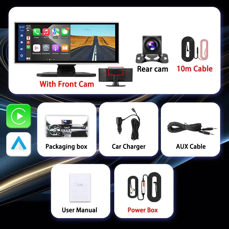 Car DVR Wireless Carplay Android