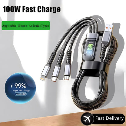 3 in 1 Charging Cable